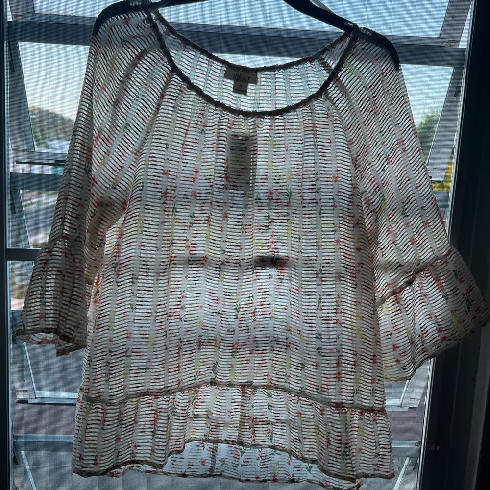 Style&Co spring/summer floral blouse New with Tag